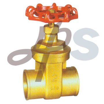 brass solder gate valve